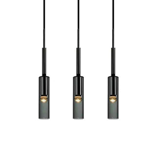 Lampe suspendue en forme de bouteille de vin – Luminaire suspendu moderne en verre pour salle à manger