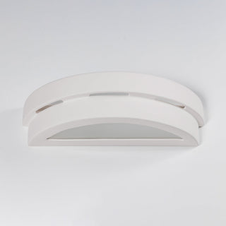 Modern Ceramic Wall Light – White Contemporary Wall Sconce by Lumavera Lighting