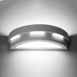 Modern Ceramic Wall Light – White Contemporary Wall Sconce by Lumavera Lighting