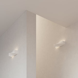 Modern Ceramic Wall Light | White Ceramic Wall Lamp with Ambient Hallway Lighting
