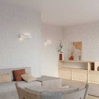 Modern Ceramic Wall Light | White Ceramic Wall Lamp with Ambient Hallway Lighting