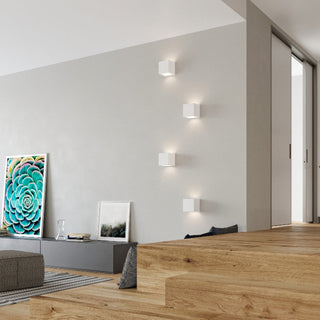 Modern Ceramic Wall Light | White Wall Sconce With Soft Ambient Glow