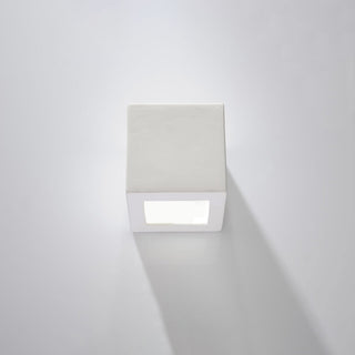 Modern Ceramic Wall Light | White Wall Sconce With Soft Ambient Glow