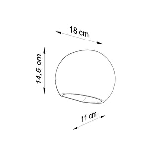 White Ceramic Wall Light – Modern Sculptural Wall Lamp With Soft Ambient Lighting