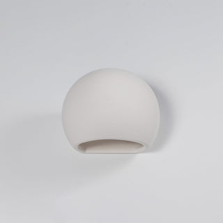 White Ceramic Wall Light – Modern Sculptural Wall Lamp With Soft Ambient Lighting