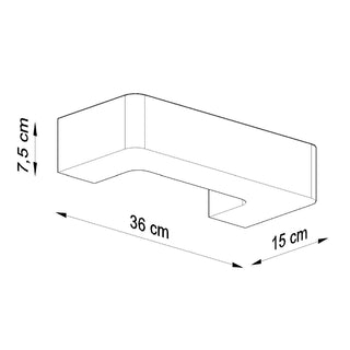 Modern Ceramic Wall Light | White Ceramic Lamp - Sleek Contemporary Wall Sconce