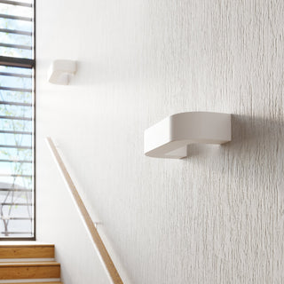 Modern Ceramic Wall Light | White Ceramic Lamp - Sleek Contemporary Wall Sconce