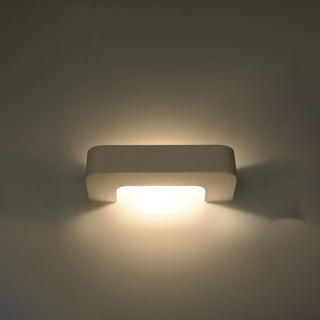 Modern Ceramic Wall Light | White Ceramic Lamp - Sleek Contemporary Wall Sconce