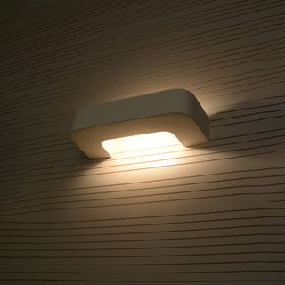 Modern Ceramic Wall Light | White Ceramic Lamp - Sleek Contemporary Wall Sconce