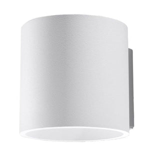 Modern Wall Light | White Cylindrical Lamp - Ambient Lighting Fixture by Lumavera