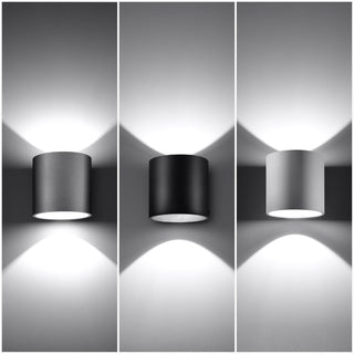 Modern Wall Light | White Cylindrical Lamp - Ambient Lighting Fixture by Lumavera