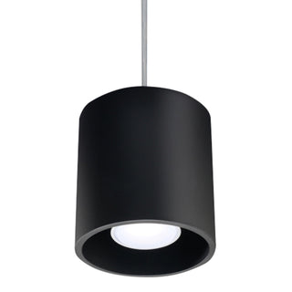 Black Cylindrical Pendant – Modern Pendant Light for Dining & Urban Loft