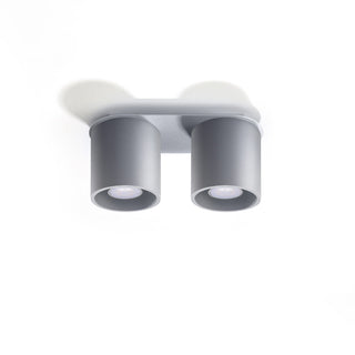 Gray Aluminum Ceiling Light – Modern Ceiling Fixture for Hallway & Living Room