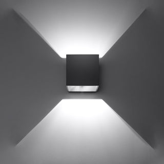 Black Cubic Wall Light – Modern Architectural Lighting | Lumavera