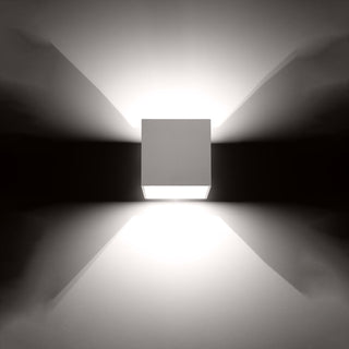 Modern Wall Light – White Aluminum Sconce | Adjustable Soft Ambient Lighting