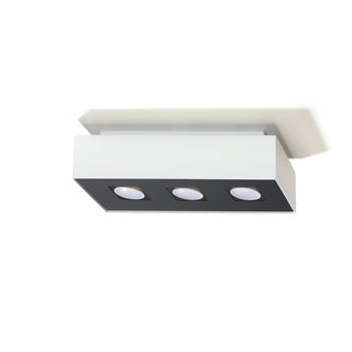 Minimalist White Ceiling Light – 3 Light Ceiling Lamp | Adjustable Color Temperature