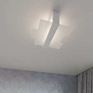 White Wood Wall Light – Modern Glass Wall Sconce | Warm Ambient Lighting