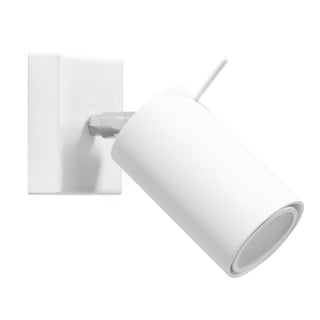 Adjustable Wall Light | Modern White Steel Lamp – Scandinavian Wall Sconce