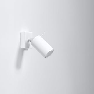 Adjustable Wall Light | Modern White Steel Lamp – Scandinavian Wall Sconce