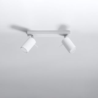 Plafonnier réglable | Projecteur moderne en acier blanc pour salon