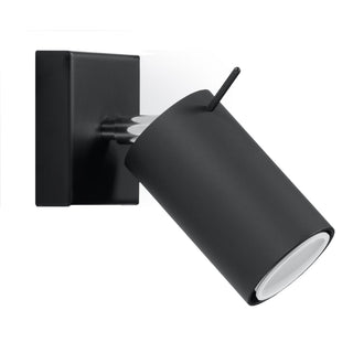 Adjustable Black Wall Light – Minimalist Modern Wall Lighting by Lumavera