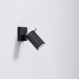 Adjustable Black Wall Light – Minimalist Modern Wall Lighting by Lumavera
