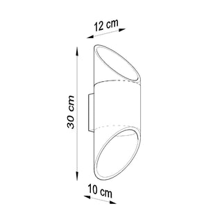 Modern Wall Light | White Aluminum Tube Wall Lamp - Contemporary Lighting Design