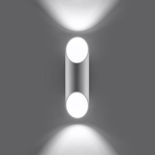 Modern Wall Light | White Aluminum Tube Wall Lamp - Contemporary Lighting Design