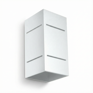 Applique Murale Moderne | Applique Murale Minimaliste en Aluminium Blanc - Lumavera Lighting