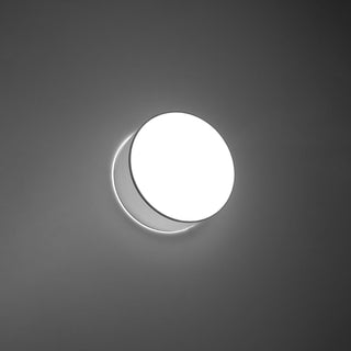 Minimalist Ceiling Light | Round Gray Lamp - Modern Living Room Lighting Fixture
