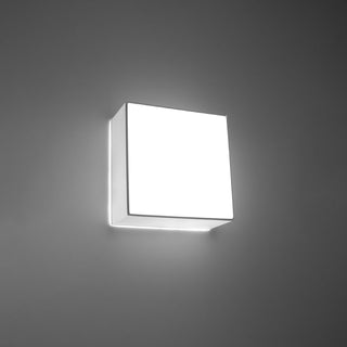 White Square Ceiling Light – Minimalist Modern Ceiling Fixture for Living Room