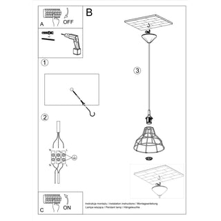 White Steel Pendant Light - Modern Cone Lamp | Scandinavian Lighting Fixture