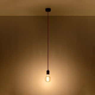 Black Pendant Light – Minimalist Pendant Lamp for Living Room Lighting
