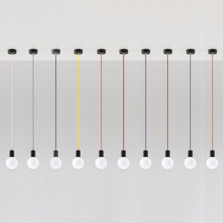Black Pendant Light – Minimalist Pendant Lamp for Living Room Lighting