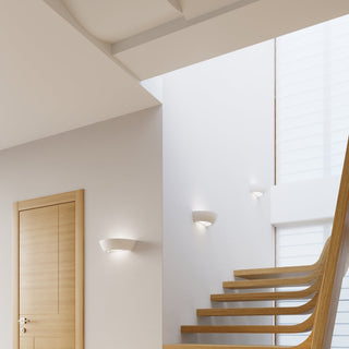 White Ceramic Wall Light – Modern Matte Ceramic Lamp | Lumavera Lighting