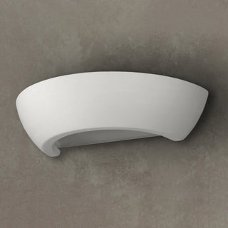 White Ceramic Wall Light – Modern Matte Ceramic Lamp | Lumavera Lighting