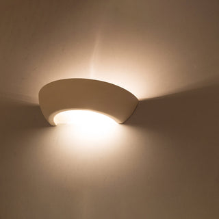 White Ceramic Wall Light – Modern Matte Ceramic Lamp | Lumavera Lighting