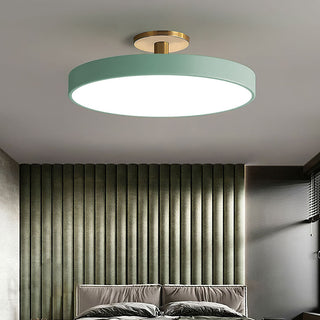 Semi-Flush Mount Ceiling Light – Acrylic LED Fixture for Bedroom & Dining Room
