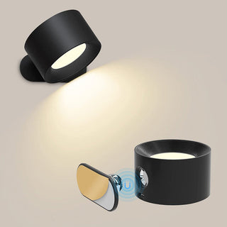 Wall light from below — LED rotation 360° modern lamp