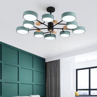 Contemporary acrylic pendant light – LED chandelier, dining room