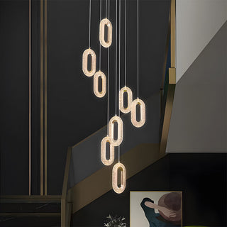 Suspension scandinave moderne - Suspension LED en alliage de zinc pour salon