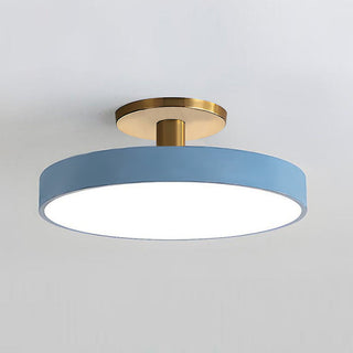 Semi-Flush Mount Ceiling Light – Acrylic LED Fixture for Bedroom & Dining Room