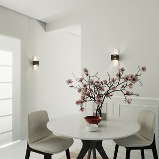 Modern Black Wall Lamp – Minimalist Wall Light Fixture | Elegant Living Room Lighting