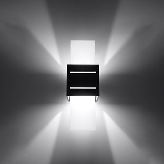 Modern Black Wall Lamp – Minimalist Wall Light Fixture | Elegant Living Room Lighting