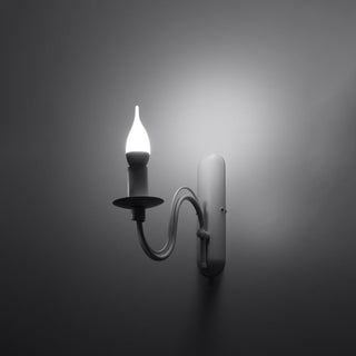 Modern Wall Sconce | White Steel Decorative Wall Light With Soft Ambient Lighting