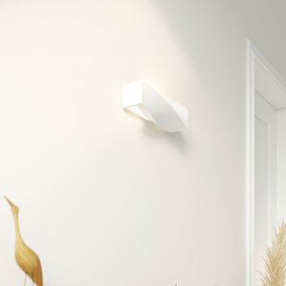 Modern Ceramic Wall Light | White Ceramic Lamp - Minimalist Wall Fixture by Lumavera