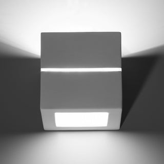 Modern Ceramic Wall Light - White Ceramic Lamp | Sleek Modern Design by Lumavera