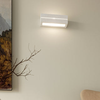 White Ceramic Wall Light – Modern Wall Sconce | Lumavera Lighting Fixture