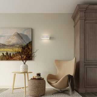 White Ceramic Wall Light – Modern Wall Sconce | Lumavera Lighting Fixture