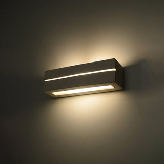 White Ceramic Wall Light – Modern Wall Sconce | Lumavera Lighting Fixture